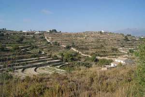 Landdistrikter / landbrugsjord til salg i Benissa, Alicante. 